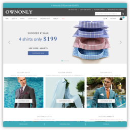 男士西装和衬衫定制