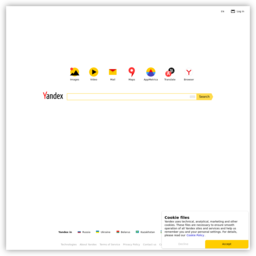 Yandex(yandex.ru and yandex.com)
