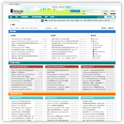 SYBASE中文社区技术服务